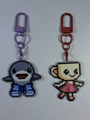 Pareja Brainrot (Tralalero y Capuchina)